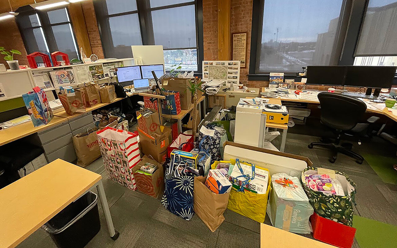 LaBella’s Rochester employees helped make the 2024 holiday season brighter for 35 individuals with Share the Joy drive.
